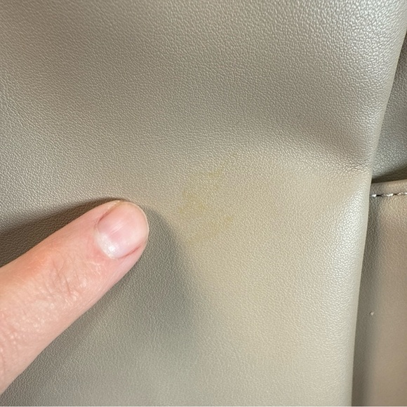 White Elm Aquila Tote Bag Taupe Laptop Bag Travel W/ Padded Crossbody Strap - Picture 13 of 16